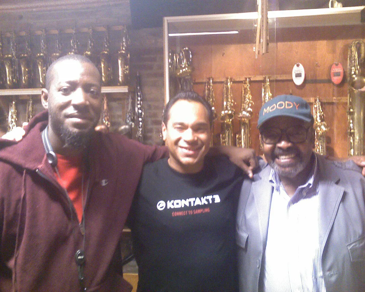 Jay Rodriguez Sierra: With James Moody and Antoine Roney.