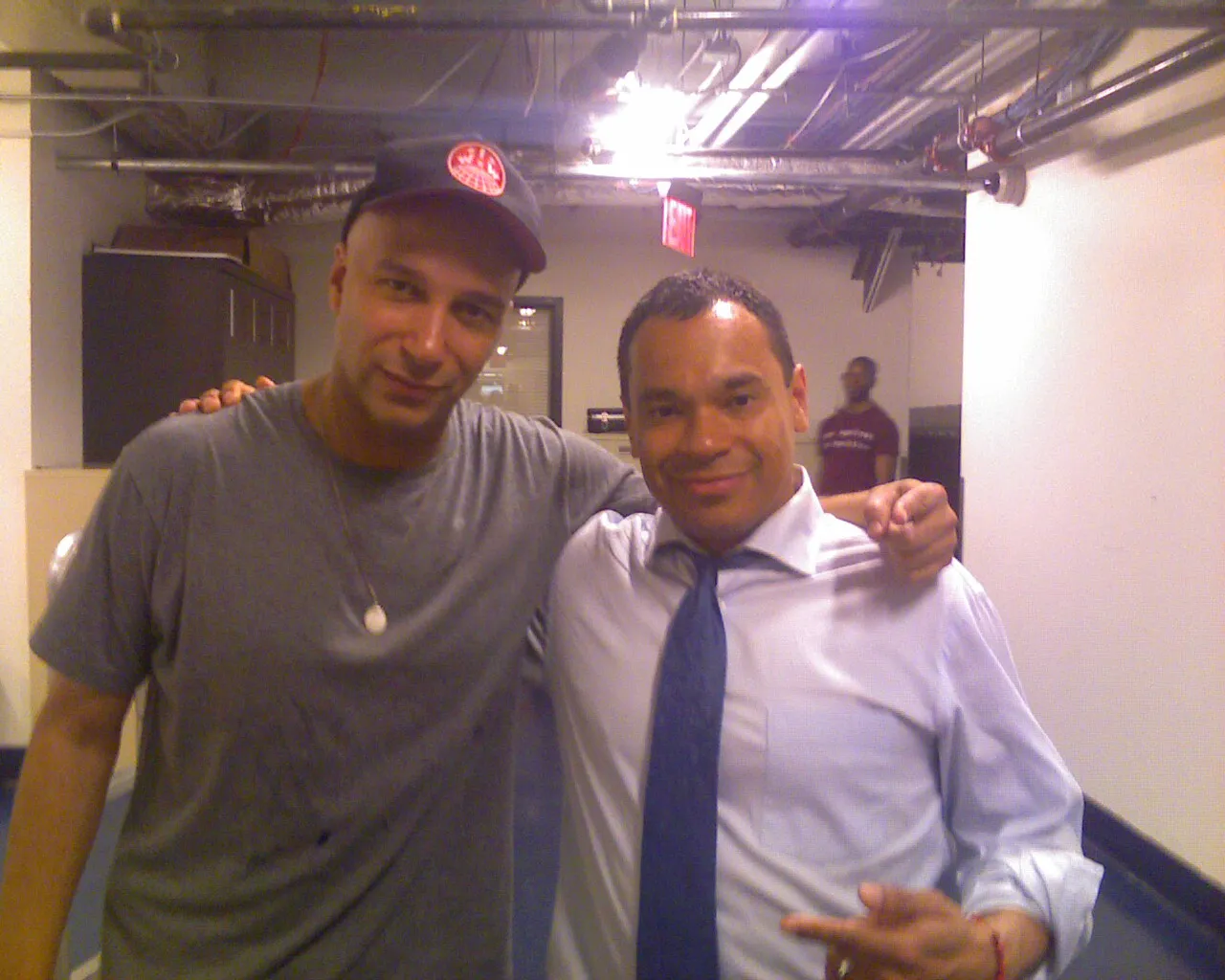 Jay Rodriguez Sierra: Backstage with Tom Morello.